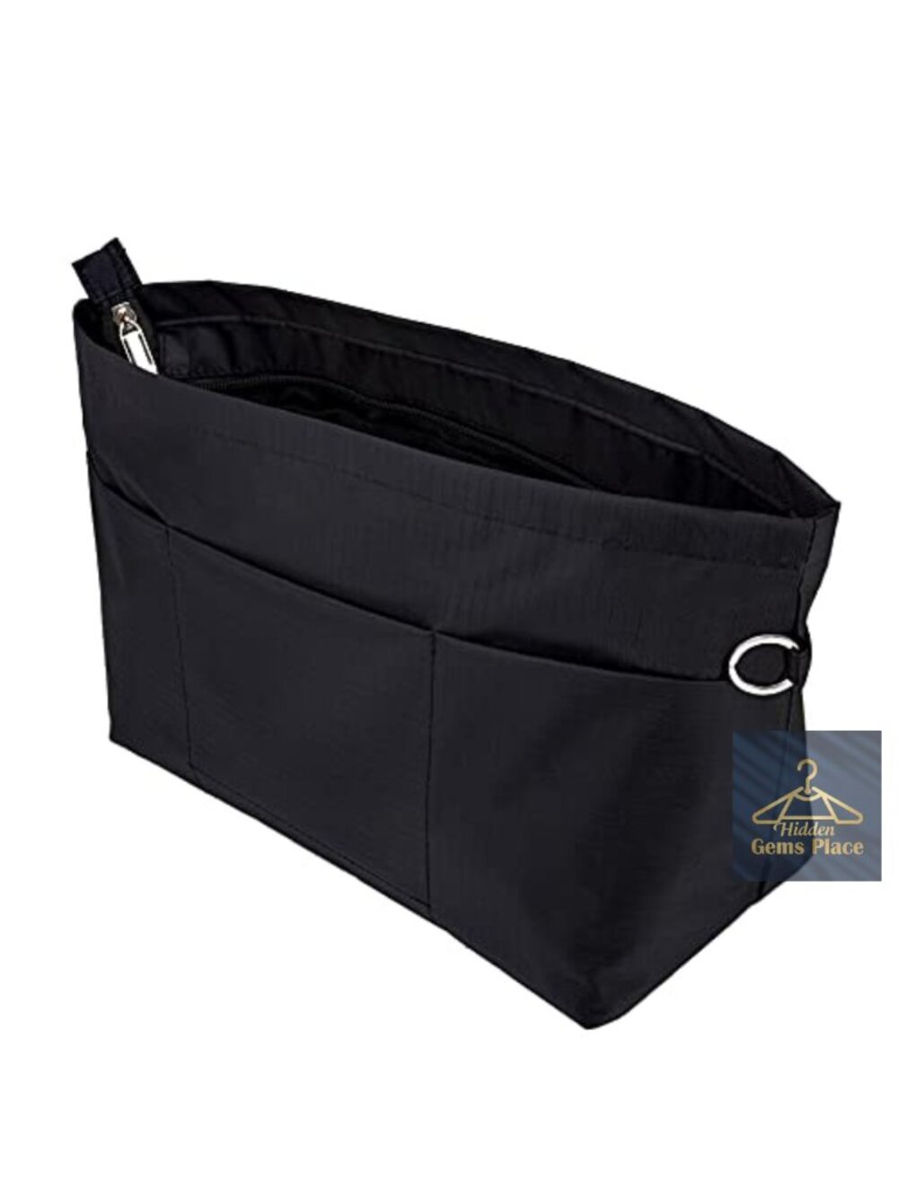 XL Handbag Organizer Insert Oxford Fabric 11 Pockets Tote Purse Shaper